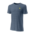 Wilson Tennis Tshirt Kaos Rapide Seamless Crew II blue-gray Men